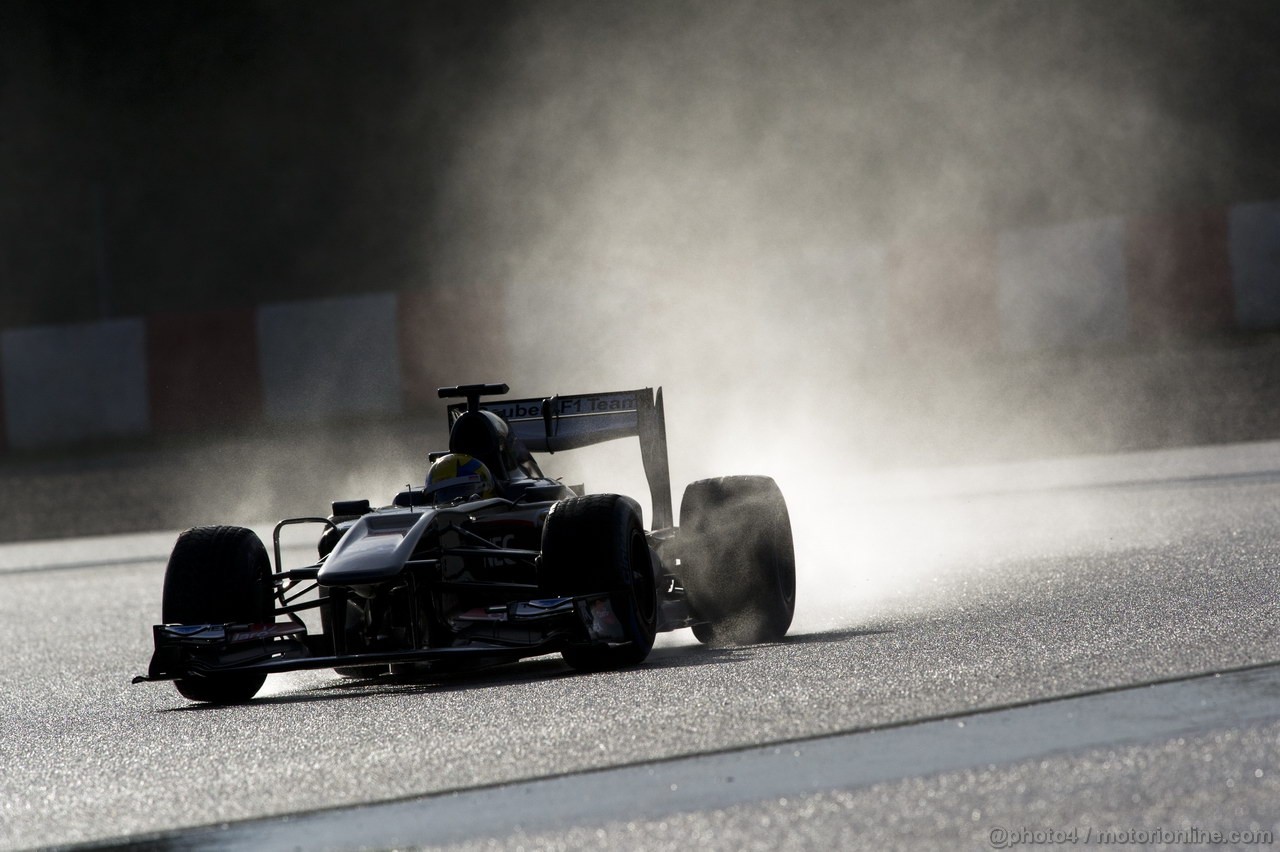 BARCELONA TEST MARZO 2013, Esteban Gutierrez (MEX) Sauber C32.
28.02.2013. 