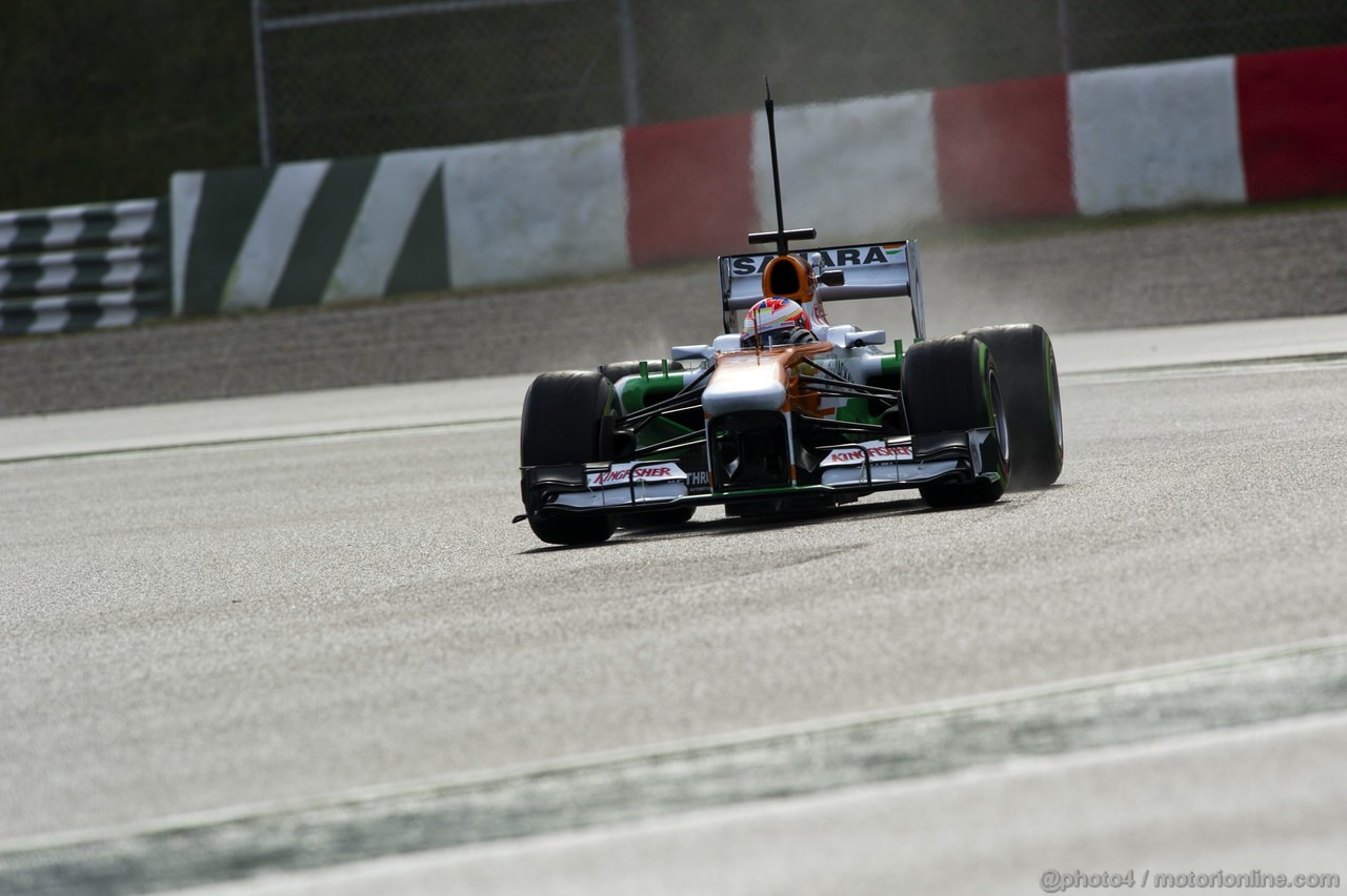 BARCELONA TEST MARZO 2013, Paul di Resta (GBR) Sahara Force India VJM06.
28.02.2013. 