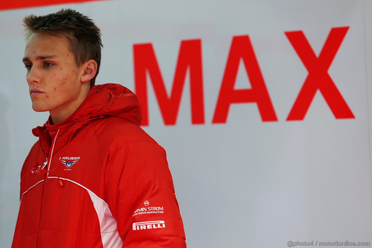 BARCELONA TEST MARZO 2013, Max Chilton (GBR) Marussia F1 Team.
28.02.2013. 