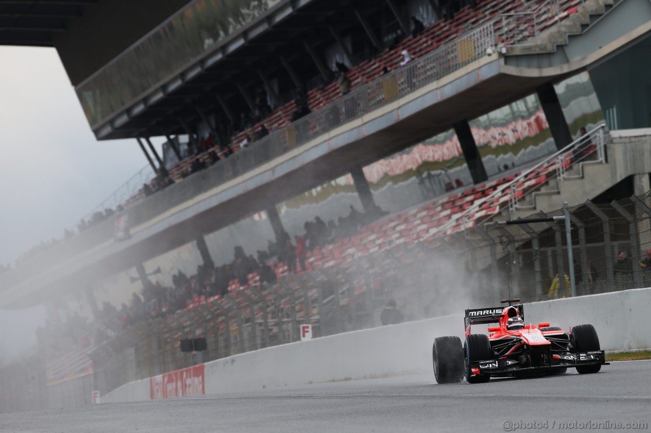 BARCELONA TEST MARZO 2013, Max Chilton (GBR) Marussia F1 Team MR02.
28.02.2013. 