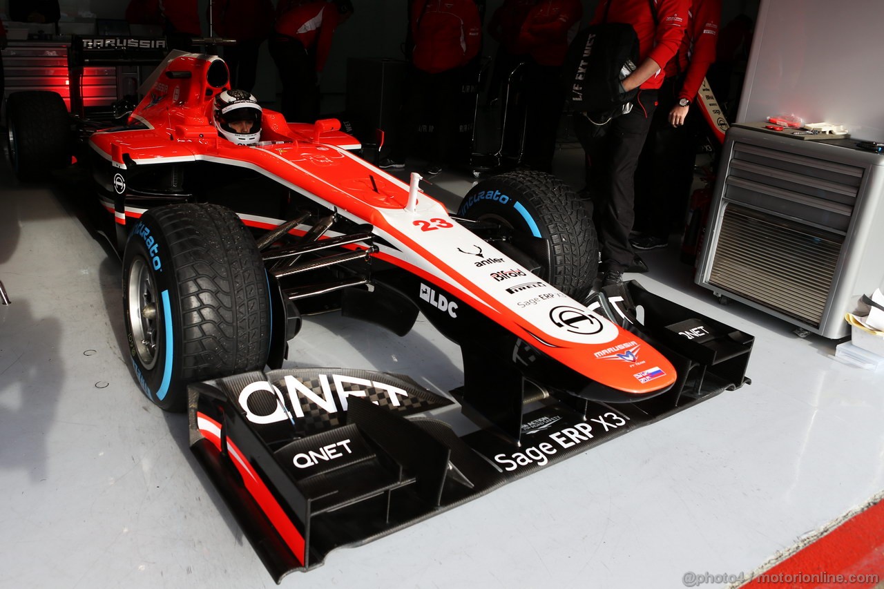 BARCELONA TEST MARZO 2013, Max Chilton (GBR) Marussia F1 Team MR02.
28.02.2013. 