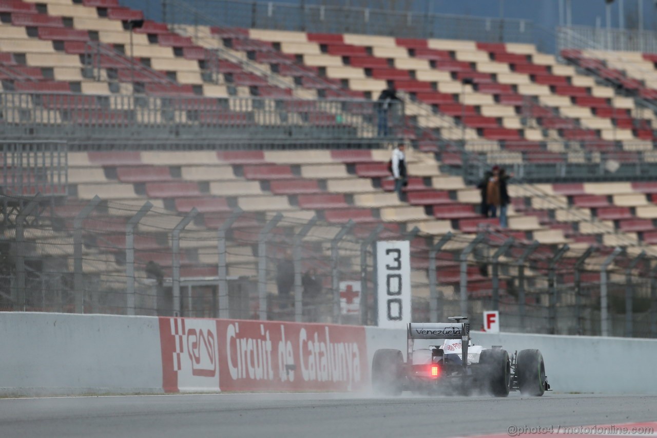 BARCELONA TEST MARZO 2013, Valtteri Bottas (FIN) Williams FW35.
28.02.2013. 
