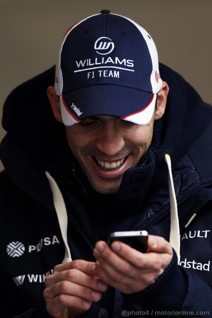 BARCELONA TEST MARZO 2013, Pastor Maldonado (VEN) Williams.
28.02.2013. 