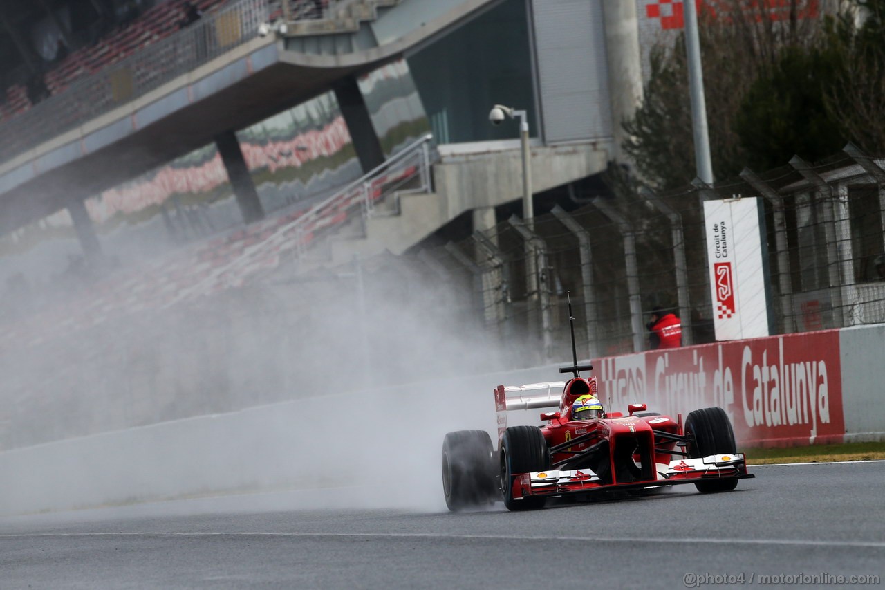 BARCELONA TEST MARZO 2013, Felipe Massa (BRA) Ferrari F138.
28.02.2013. 