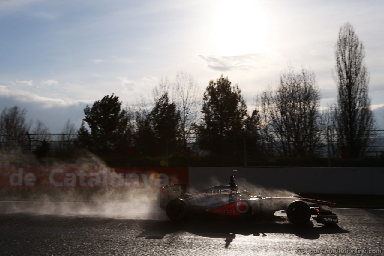 BARCELONA TEST MARZO 2013, Sergio Perez (MEX) McLaren MP4-28.
28.02.2013. 