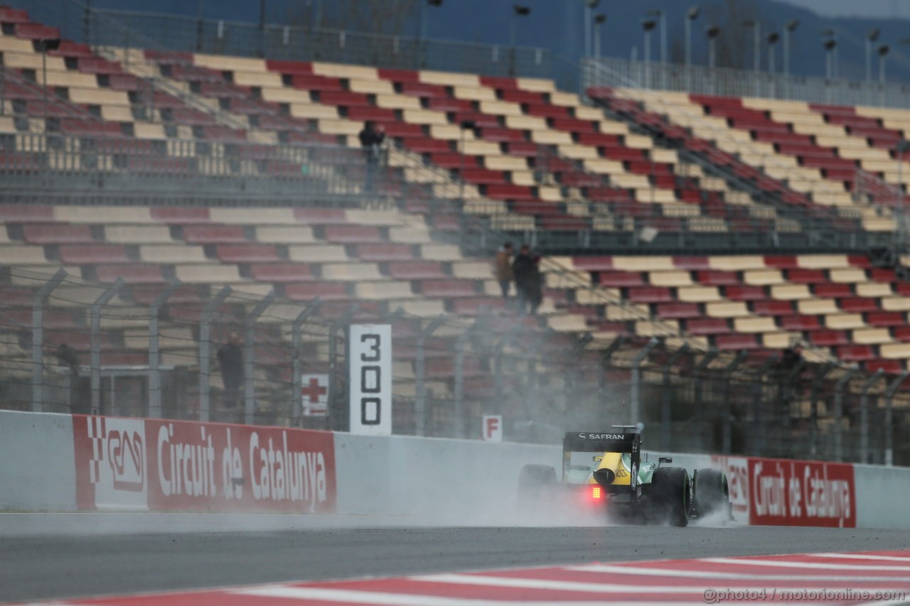 BARCELONA TEST MARZO 2013, Charles Pic (FRA) Caterham CT03.
28.02.2013.
