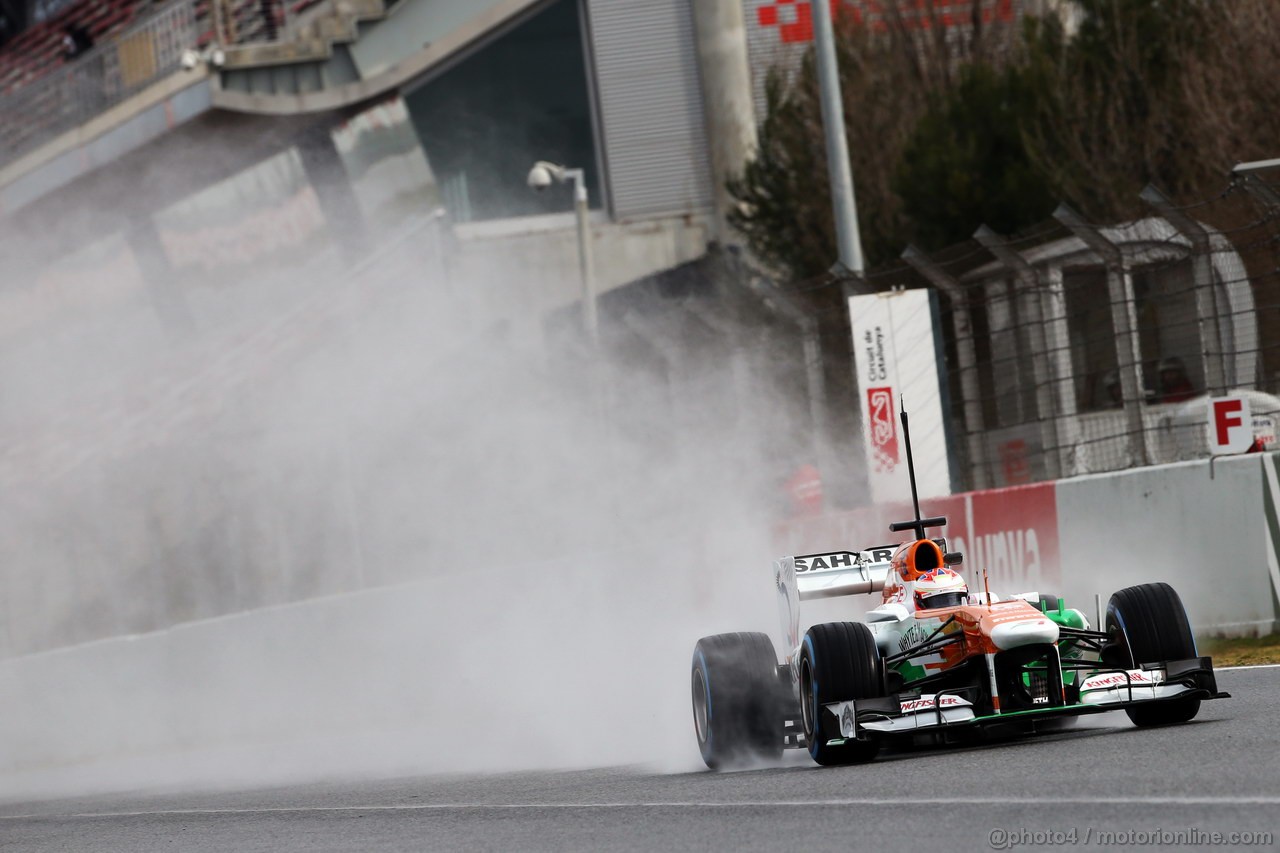 BARCELONA TEST MARZO 2013, Paul di Resta (GBR) Sahara Force India VJM06.
28.02.2013. 