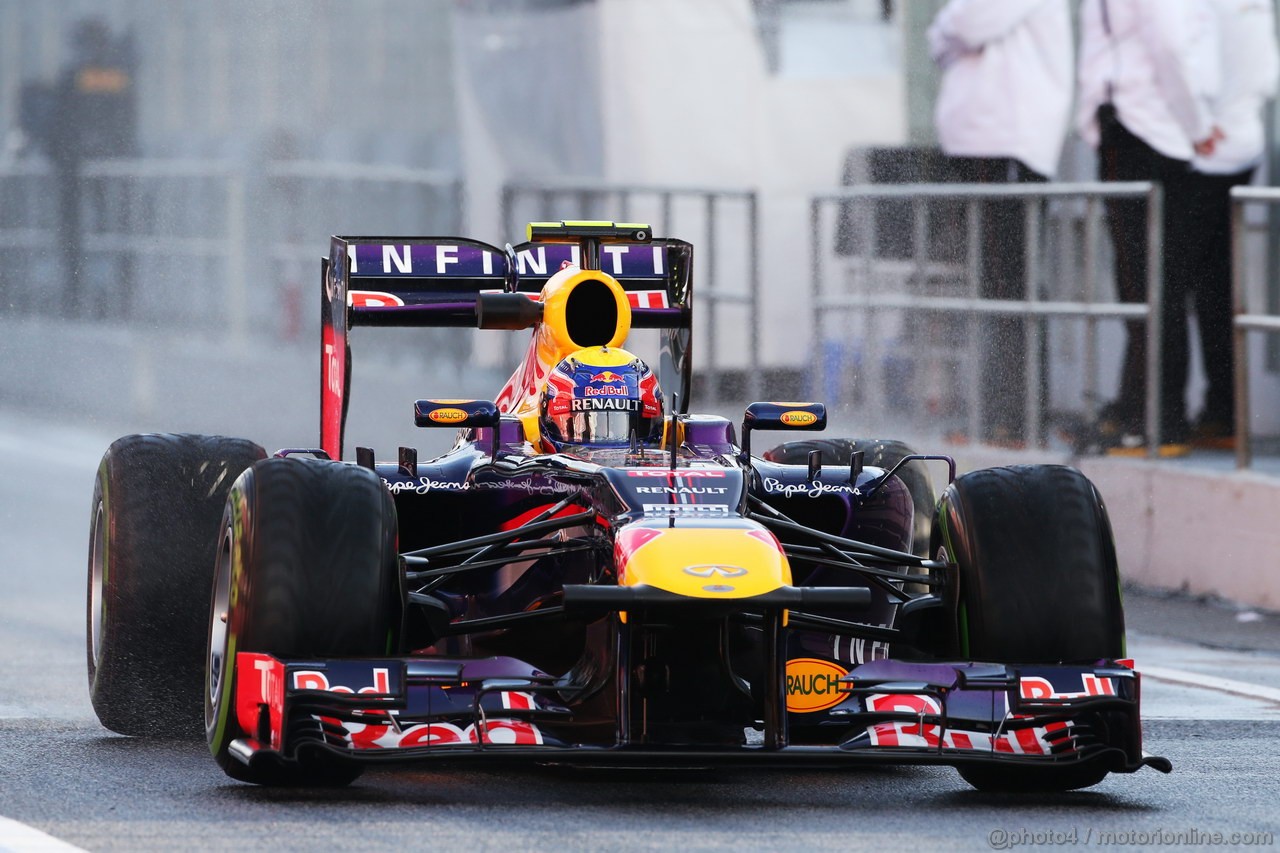 BARCELONA TEST MARZO 2013, Mark Webber (AUS) Red Bull Racing RB9.
28.02.2013. 