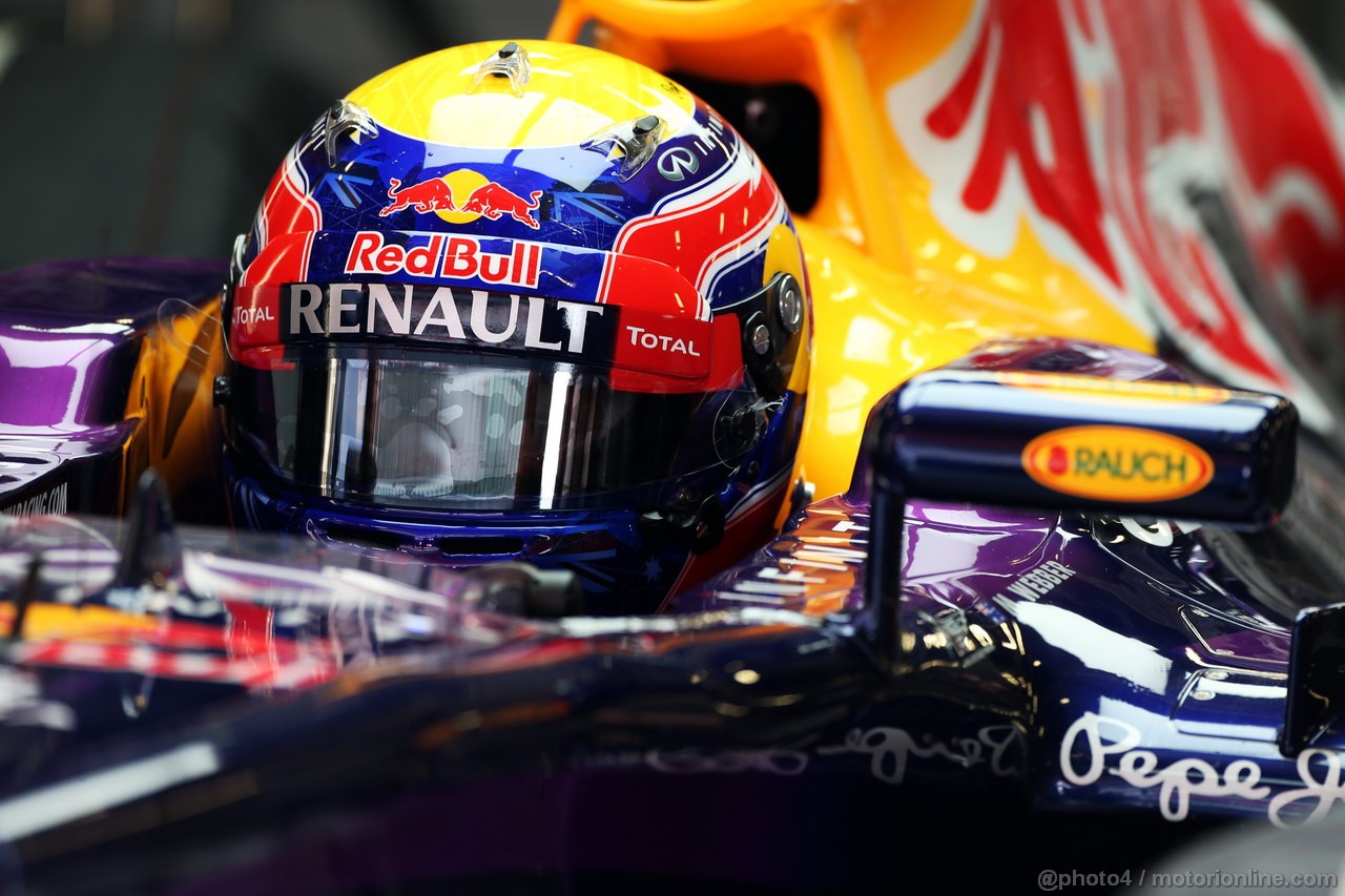 BARCELONA TEST MARZO 2013, Mark Webber (AUS) Red Bull Racing RB9.
28.02.2013. 