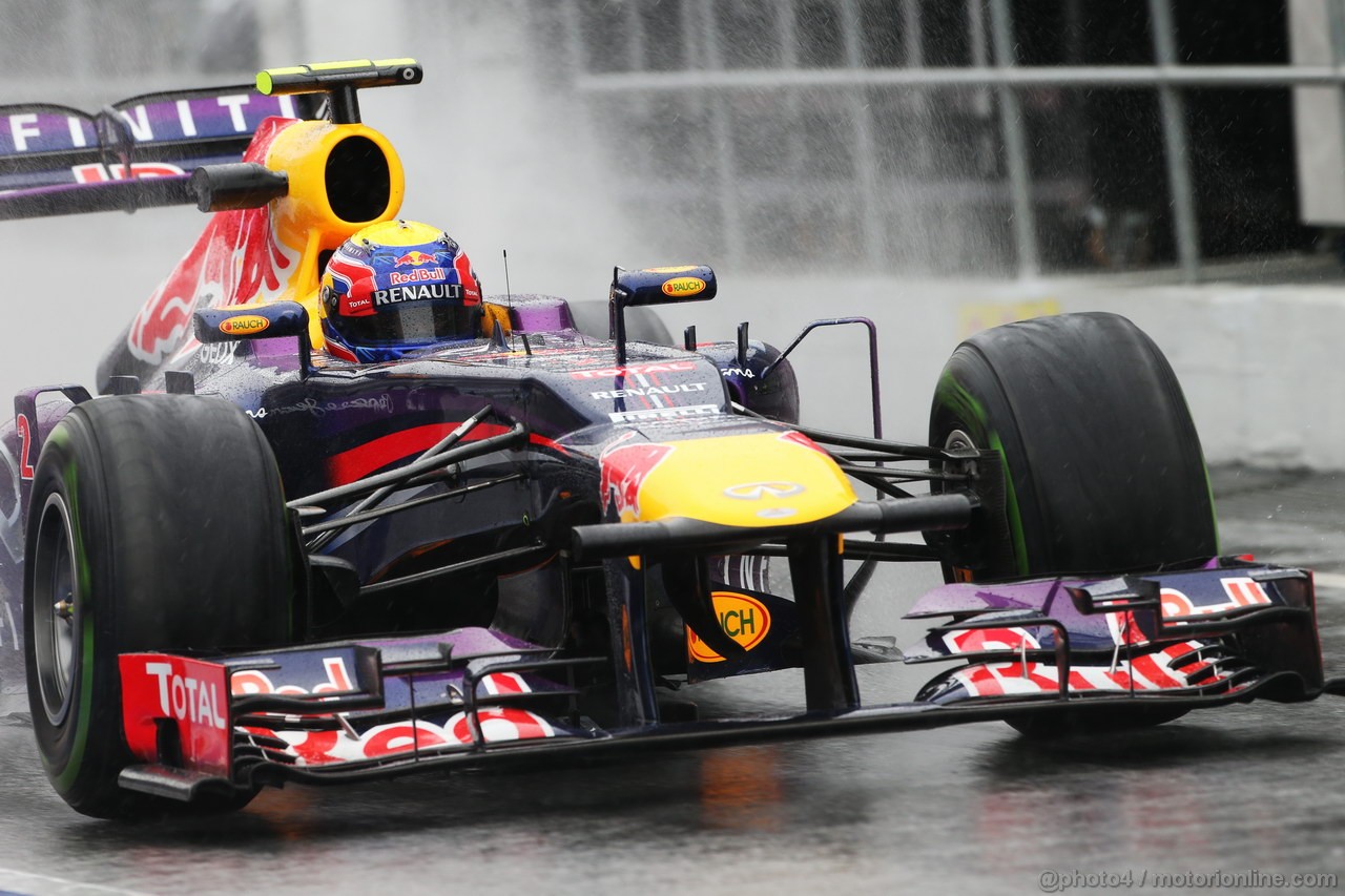 BARCELONA TEST MARZO 2013, Mark Webber (AUS) Red Bull Racing RB9.
28.02.2013. 