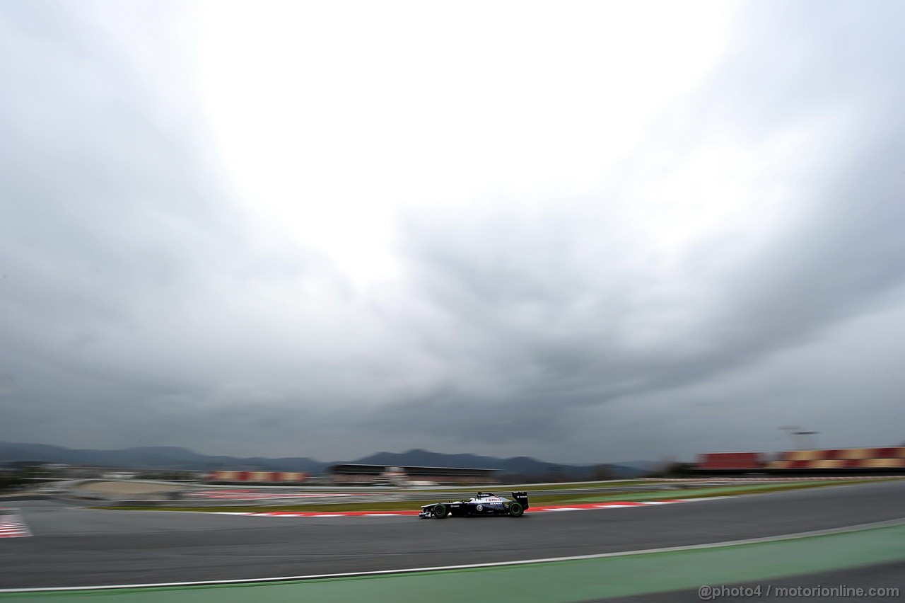 BARCELONA TEST MARZO 2013, Valtteri Bottas (FIN) Williams FW35.
28.02.2013. 
