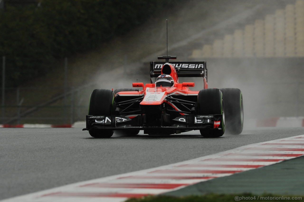 BARCELONA TEST MARZO 2013, Max Chilton (GBR) Marussia F1 Team MR02.
28.02.2013. 