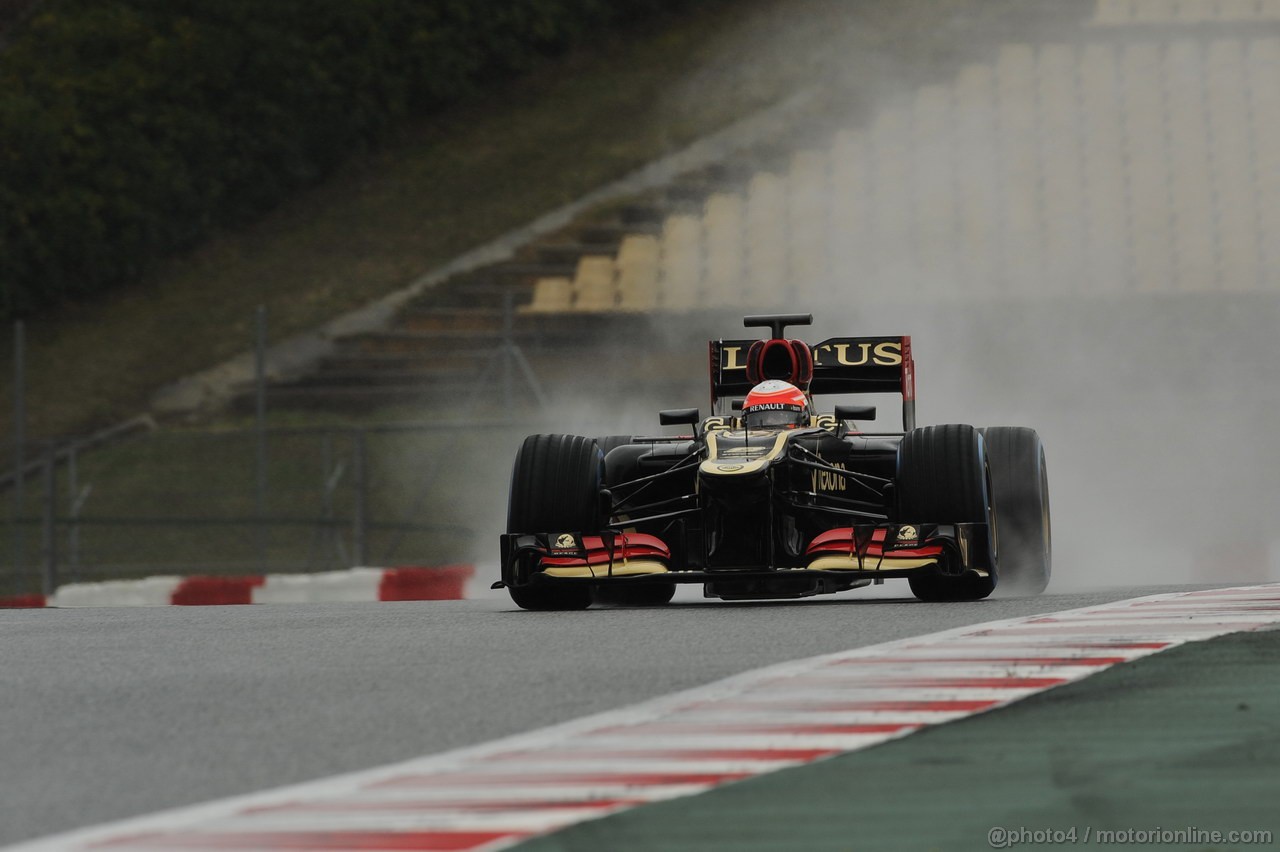 BARCELONA TEST MARZO 2013, Romain Grosjean (FRA) Lotus F1 E21.
28.02.2013. 
