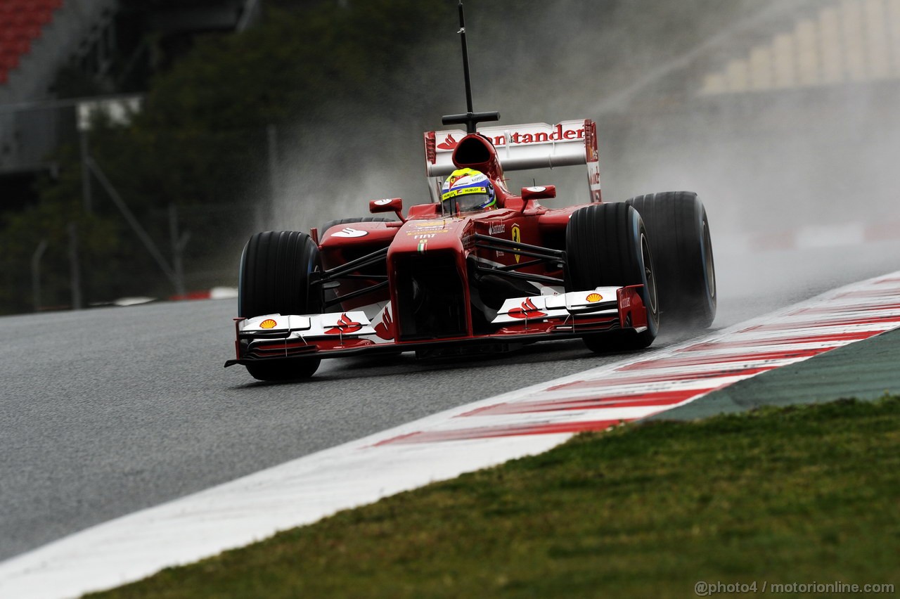 BARCELONA TEST MARZO 2013, Felipe Massa (BRA) Ferrari F138.
28.02.2013. 