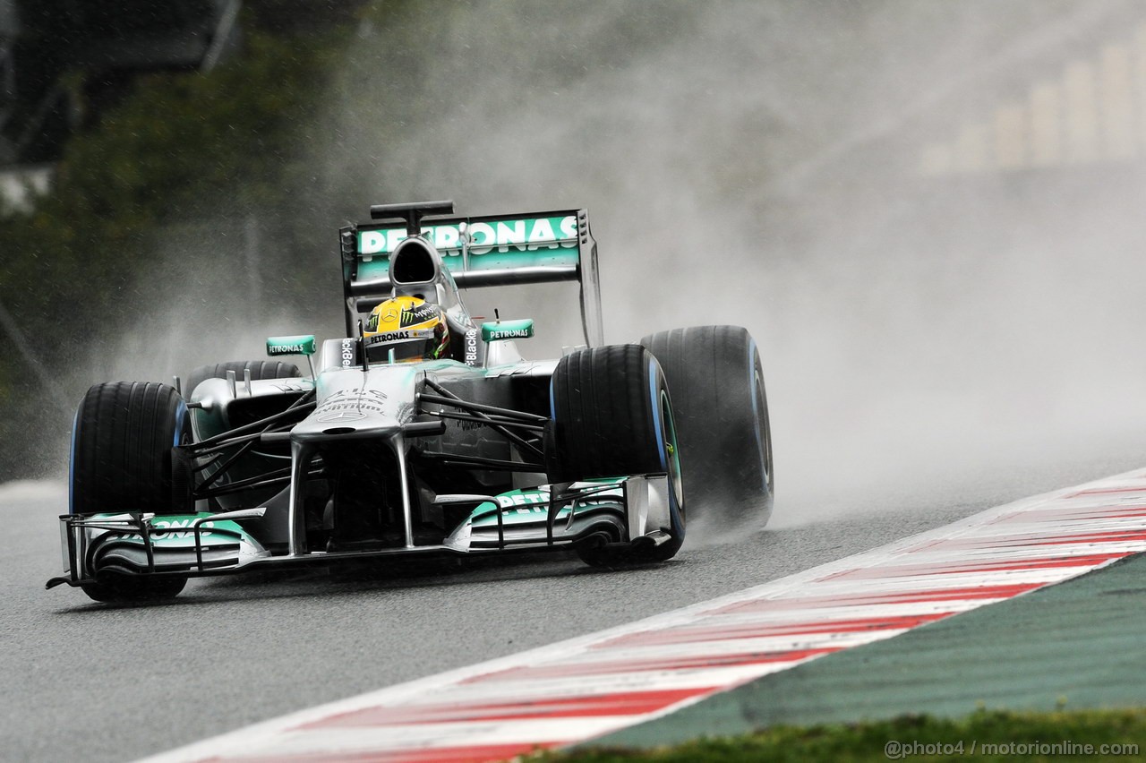 BARCELONA TEST MARZO 2013, Nico Rosberg (GER) Mercedes AMG F1 W04.
28.02.2013. 