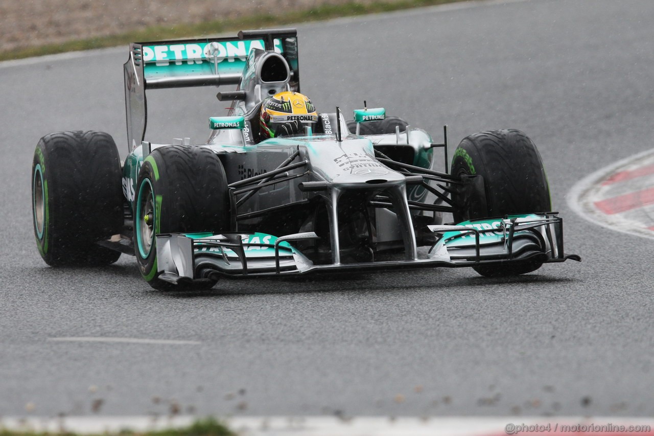 BARCELONA TEST MARZO 2013, Lewis Hamilton (GBR) Mercedes AMG F1 W04.
28.02.2013. 