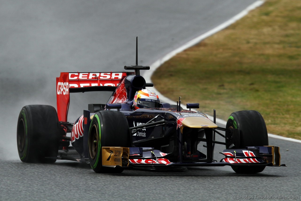 BARCELONA TEST MARZO 2013, Jean-Eric Vergne (FRA) Scuderia Toro Rosso STR8.
28.02.2013. 