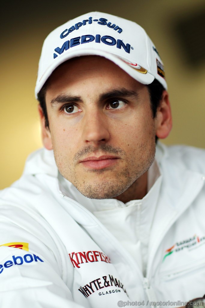 BARCELONA TEST MARZO 2013, Adrian Sutil (GER) Sahara Force India F1.
28.02.2013. 