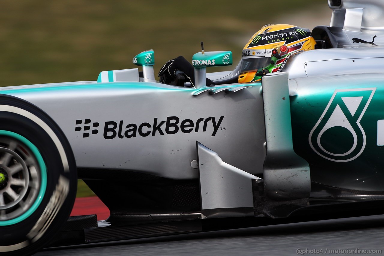 BARCELONA TEST MARZO 2013, Lewis Hamilton (GBR) Mercedes AMG F1 W04.
28.02.2013. 