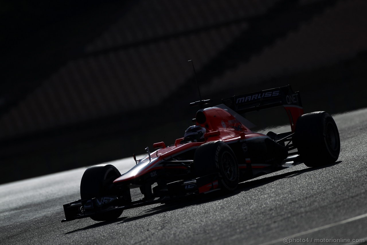 BARCELONA TEST MARZO 2013, Max Chilton (GBR) Marussia F1 Team MR02.
28.02.2013. 