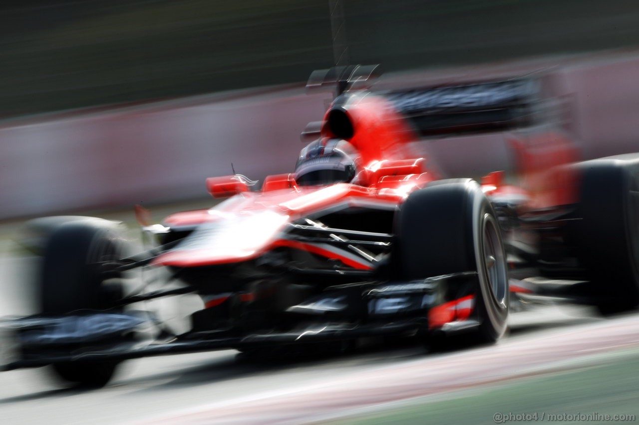 BARCELONA TEST MARZO 2013, Max Chilton (GBR) Marussia F1 Team MR02.
28.02.2013. 