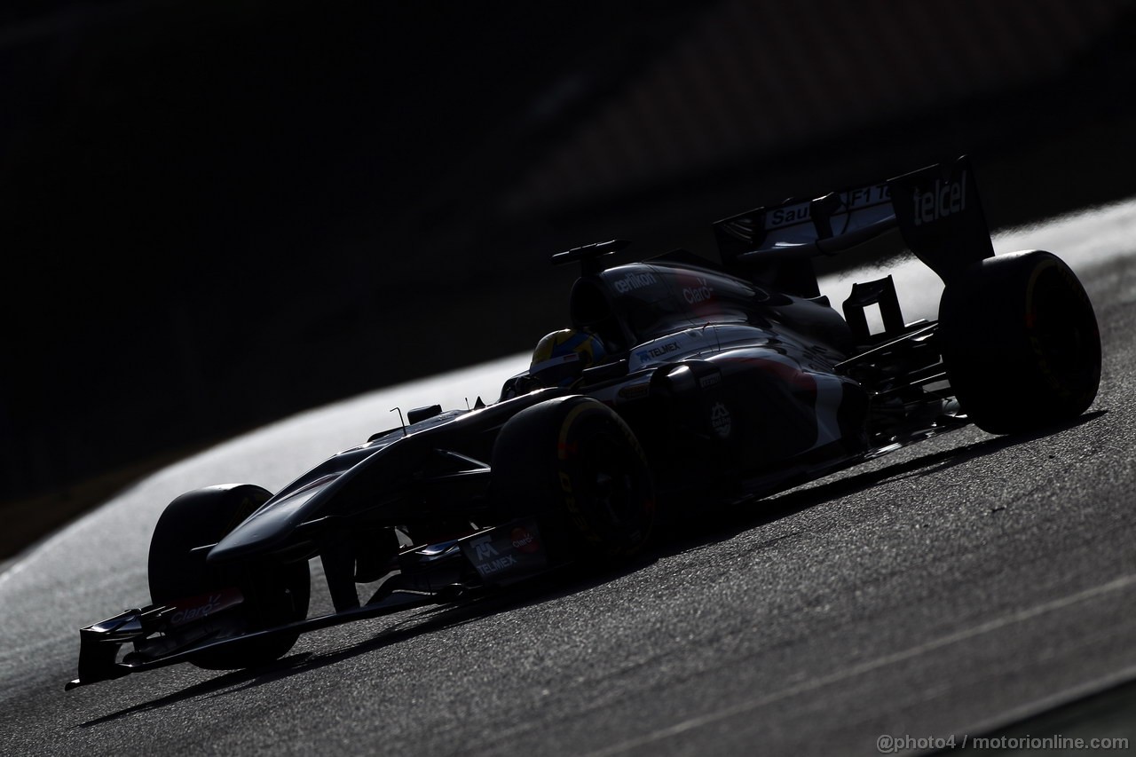 BARCELONA TEST MARZO 2013, Esteban Gutierrez (MEX) Sauber C32.
28.02.2013. 
