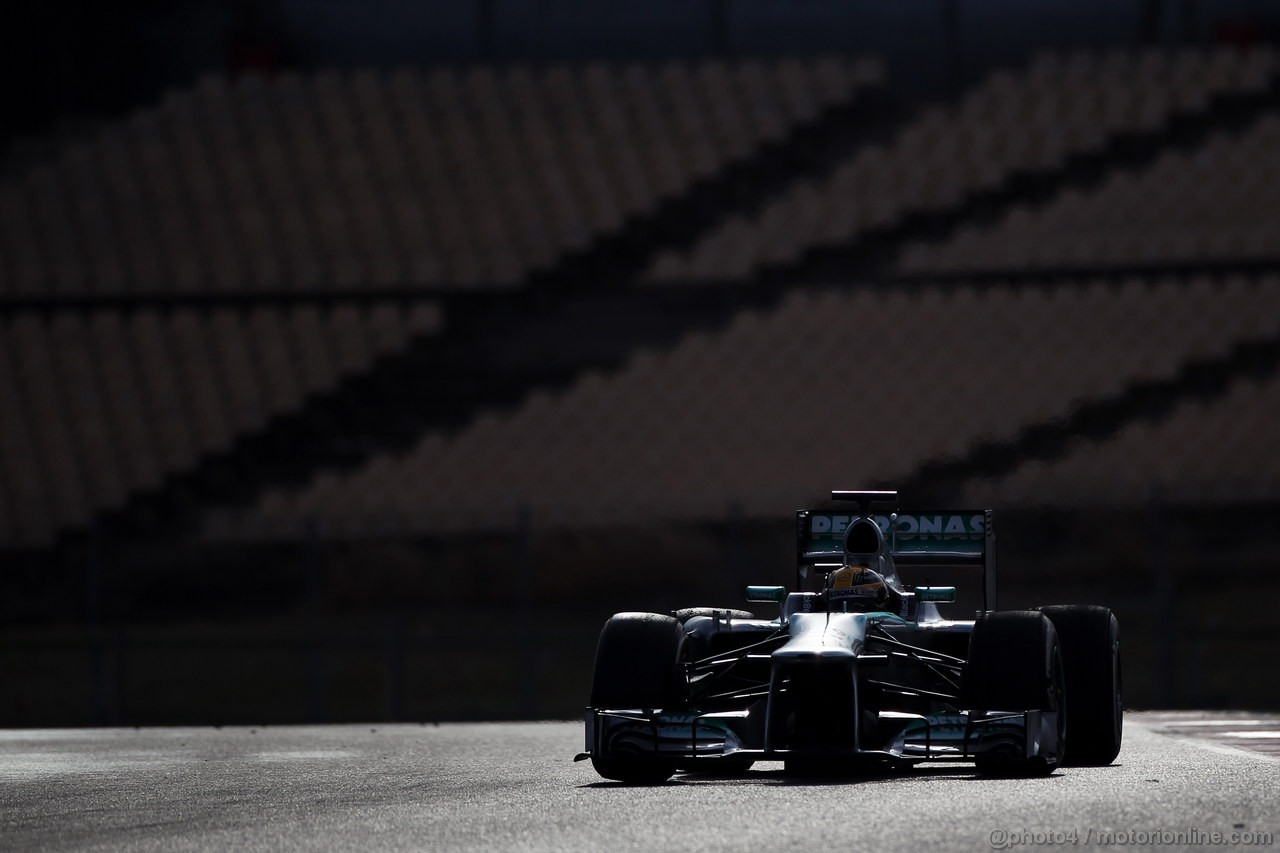 BARCELONA TEST MARZO 2013, Lewis Hamilton (GBR) Mercedes AMG F1 W04.
28.02.2013. 