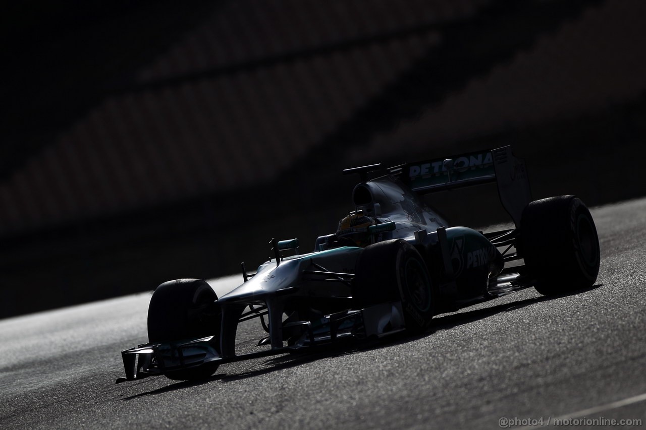 BARCELONA TEST MARZO 2013, Lewis Hamilton (GBR) Mercedes AMG F1 W04.
28.02.2013. 