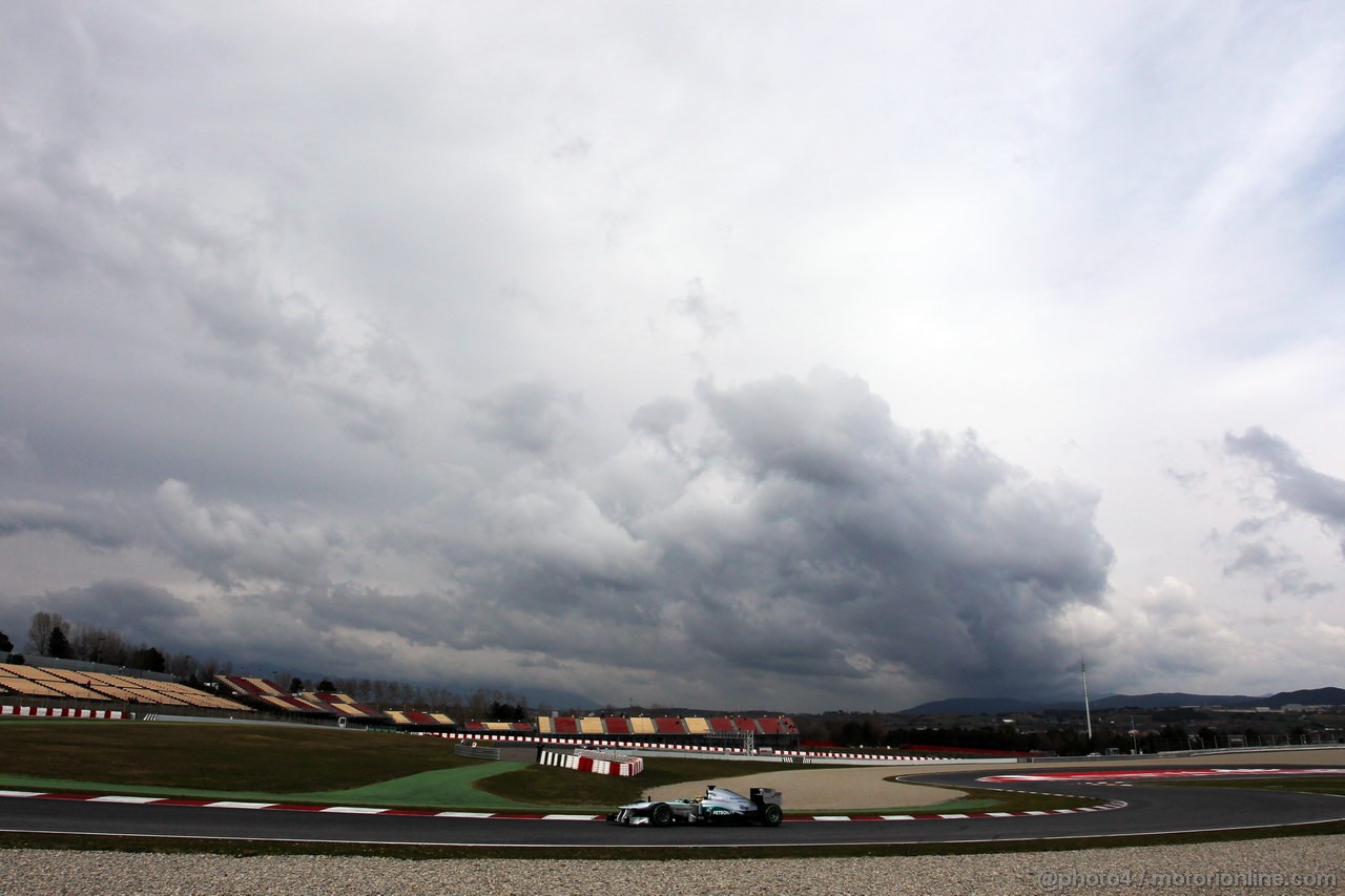 BARCELONA TEST MARZO 2013, Lewis Hamilton (GBR) Mercedes AMG F1 W04.
28.02.2013. 