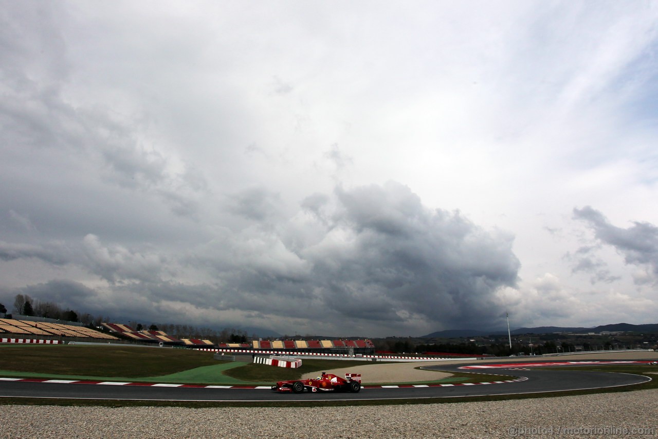 BARCELONA TEST MARZO 2013, Felipe Massa (BRA) Ferrari F138.
28.02.2013. 