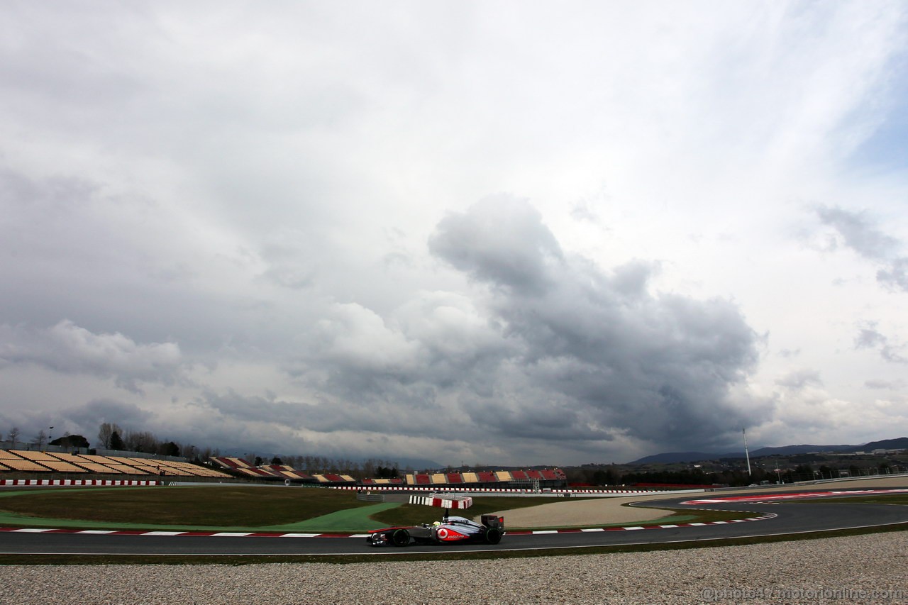 BARCELONA TEST MARZO 2013, Sergio Perez (MEX) McLaren MP4-28.
28.02.2013. 