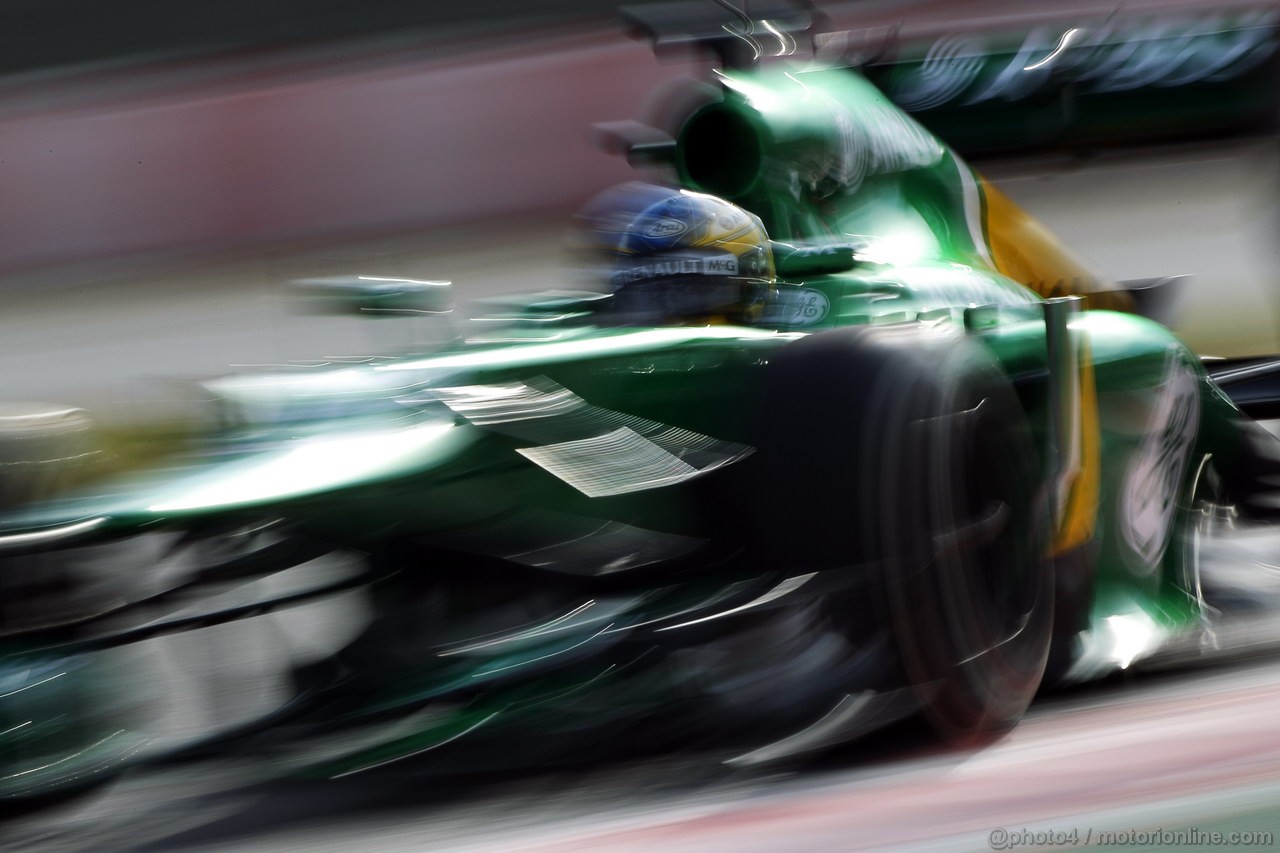 BARCELONA TEST MARZO 2013, Charles Pic (FRA) Caterham CT03.
28.02.2013. 