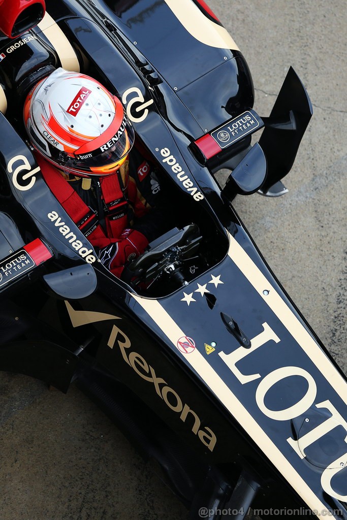 BARCELONA TEST MARZO 2013, Romain Grosjean (FRA) Lotus F1 E21.
28.02.2013. 