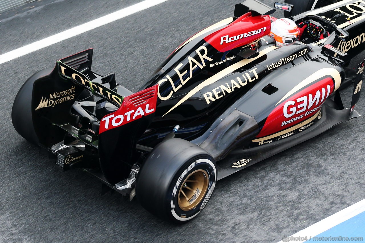 BARCELONA TEST MARZO 2013, Romain Grosjean (FRA) Lotus F1 E21.
28.02.2013. 