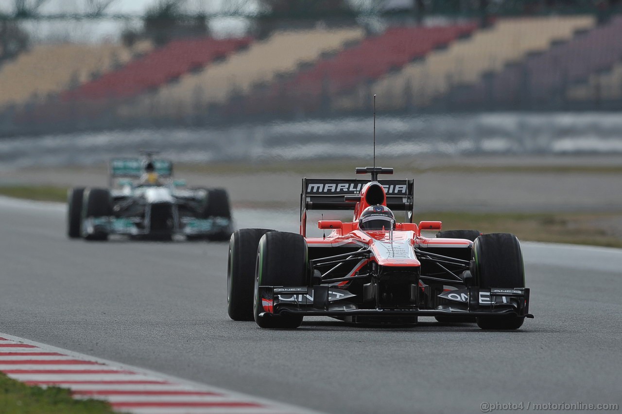 BARCELONA TEST MARZO 2013, Max Chilton (GBR) Marussia F1 Team MR02.
28.02.2013. 