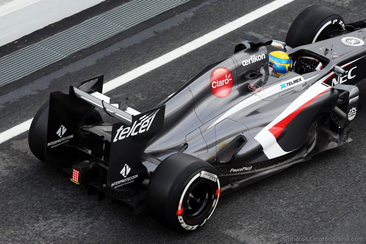 BARCELONA TEST MARZO 2013, Esteban Gutierrez (MEX) Sauber C32.
28.02.2013. 