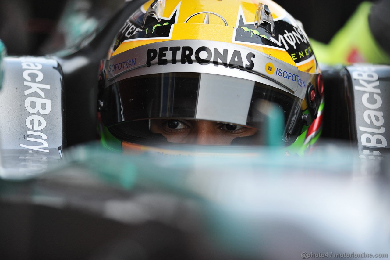 BARCELONA TEST MARZO 2013, Lewis Hamilton (GBR) Mercedes AMG F1 W04.
28.02.2013. 