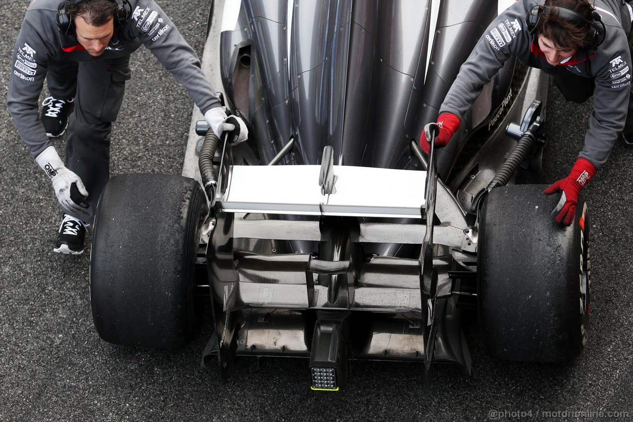 BARCELONA TEST MARZO 2013, Sauber C32 rear wing.
28.02.2013. 