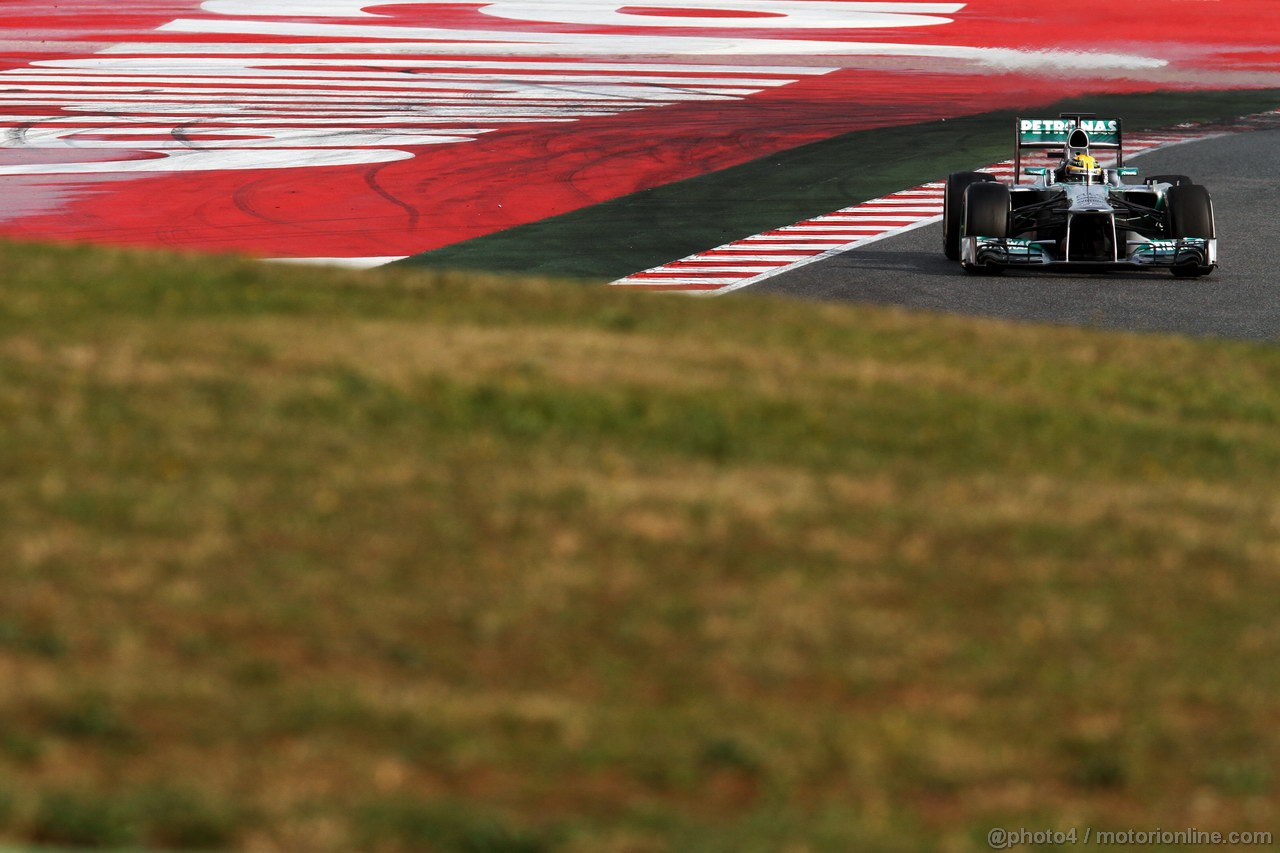 BARCELONA TEST MARZO 2013, Lewis Hamilton (GBR) Mercedes AMG F1 W04.
28.02.2013. 