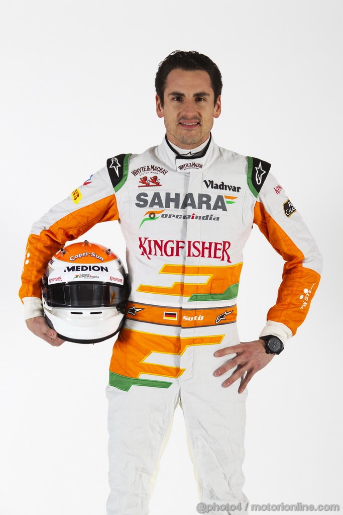BARCELONA TEST MARZO 2013, Adrian Sutil (GER) Sahara Force India F1.
28.02.2013. 