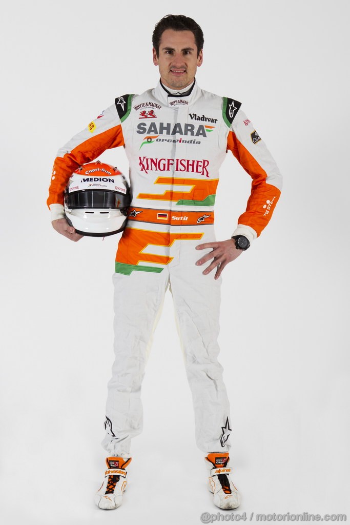 BARCELONA TEST MARZO 2013, Adrian Sutil (GER) Sahara Force India F1.
28.02.2013. 
