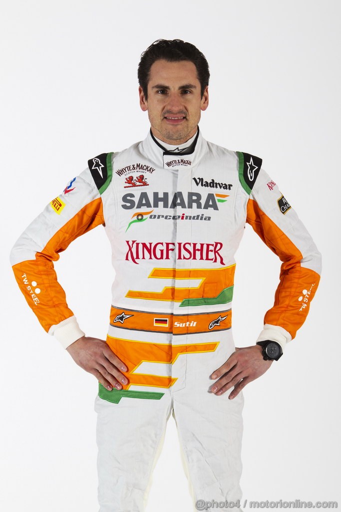 BARCELONA TEST MARZO 2013, Adrian Sutil (GER) Sahara Force India F1.
28.02.2013. 