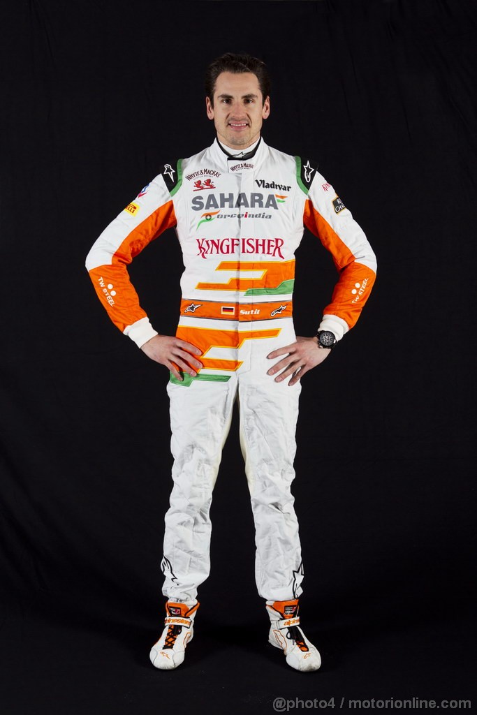 BARCELONA TEST MARZO 2013, Adrian Sutil (GER) Sahara Force India F1.
28.02.2013. 