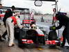 BARCELONA TEST MARZO 2013, Sergio Perez (MEX) McLaren MP4-28 in the pits.
28.02.2013. 