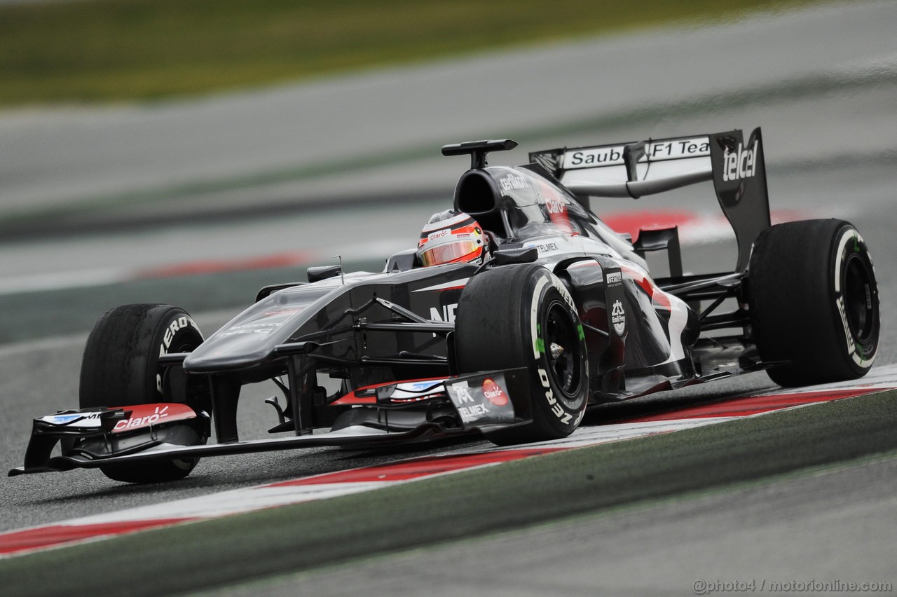 BARCELONA TEST MARZO 2013, Nico Hulkenberg (GER) Sauber C32.
01.03.2013. 