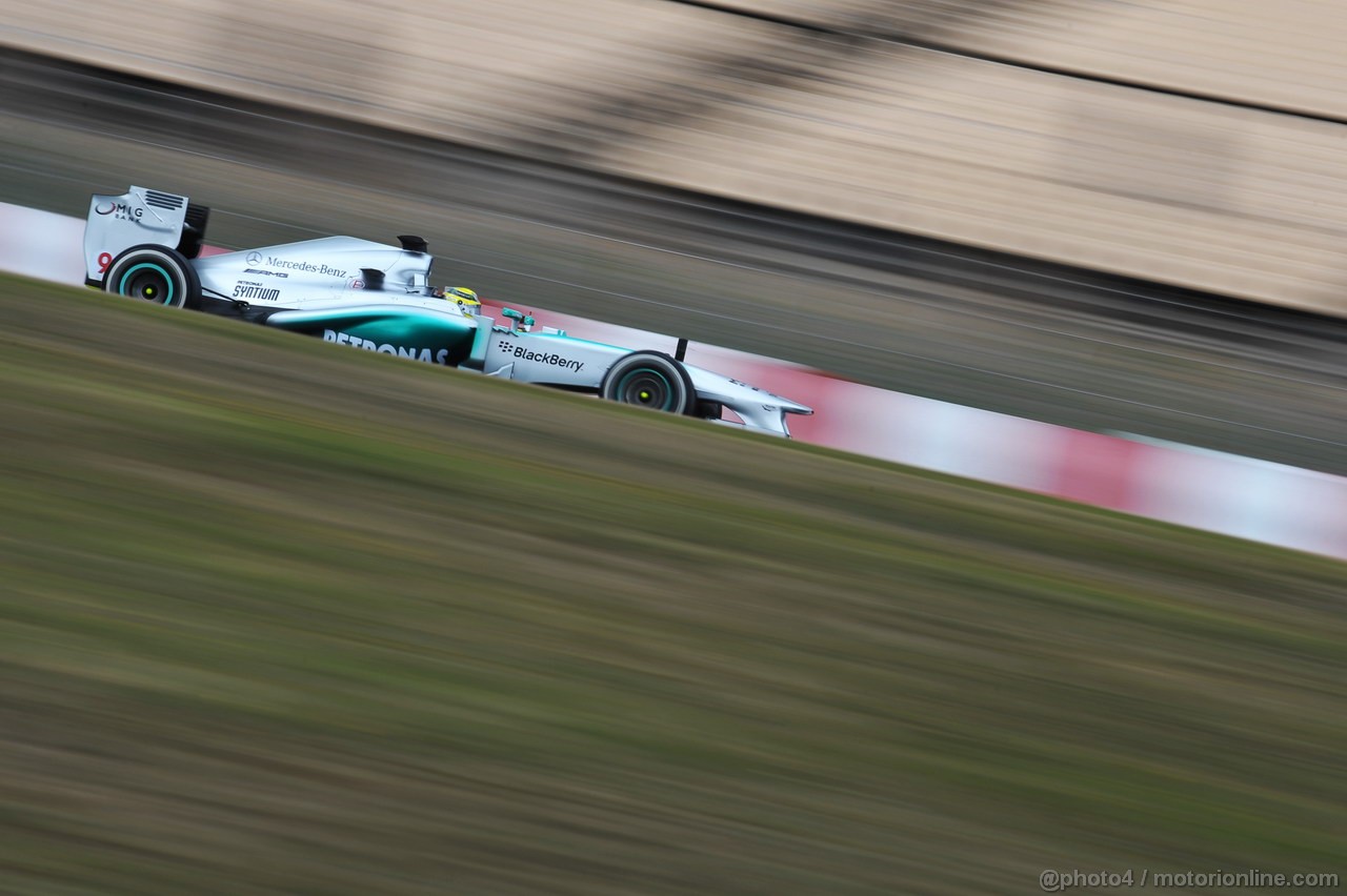 BARCELONA TEST MARZO 2013, Nico Rosberg (GER) Mercedes AMG F1 W04.
01.03.2013. 