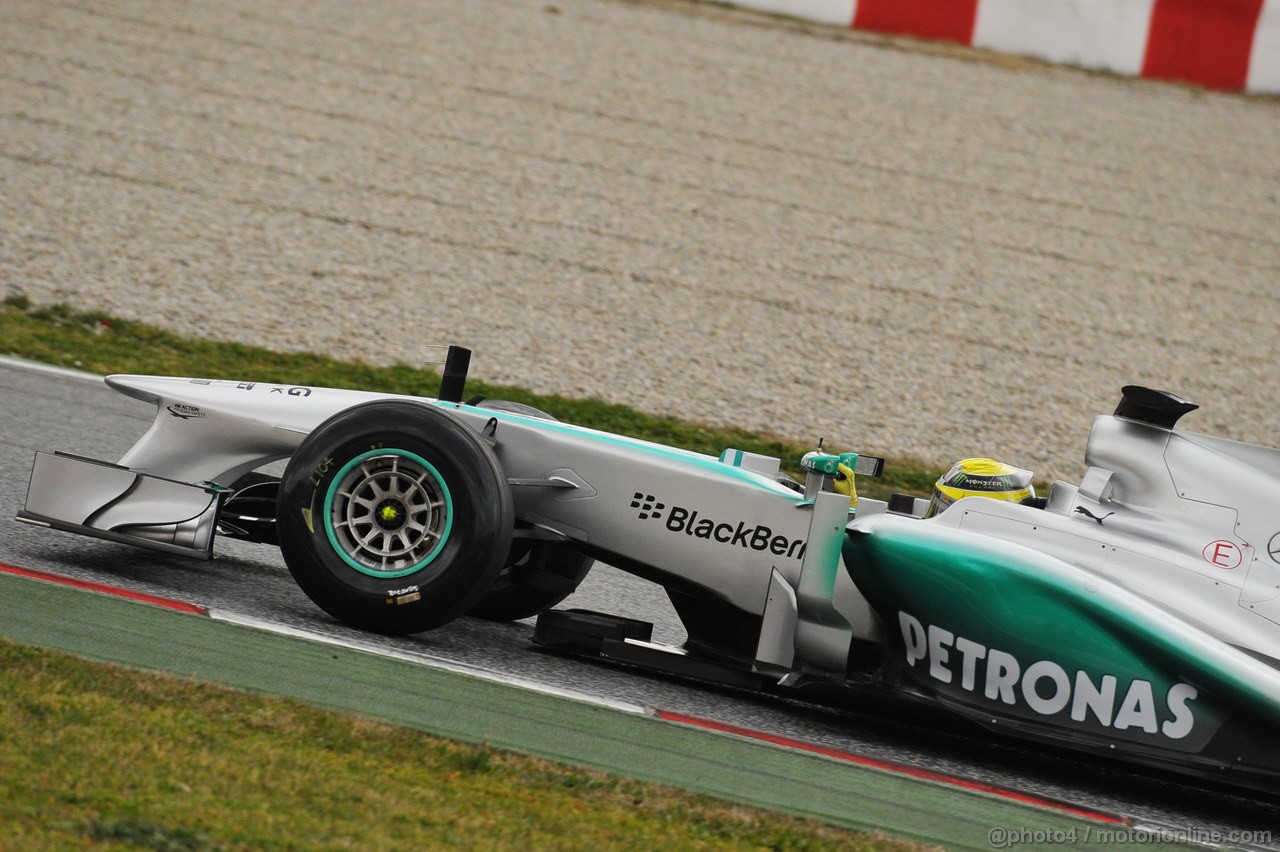 BARCELONA TEST MARZO 2013, Nico Rosberg (GER) Mercedes AMG F1 W04.
01.03.2013. 