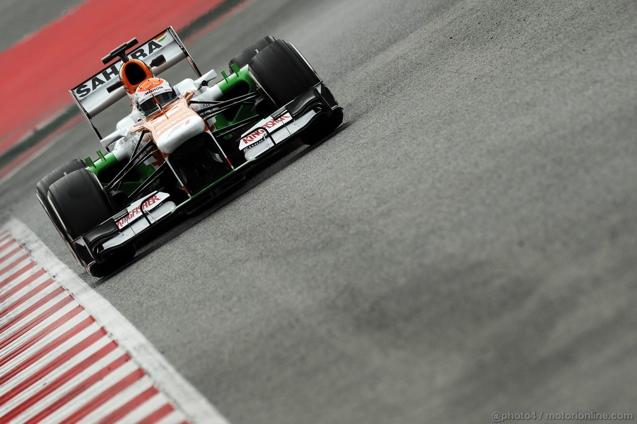 BARCELONA TEST MARZO 2013, Adrian Sutil (GER) Sahara Force India VJM06.
01.03.2013. 