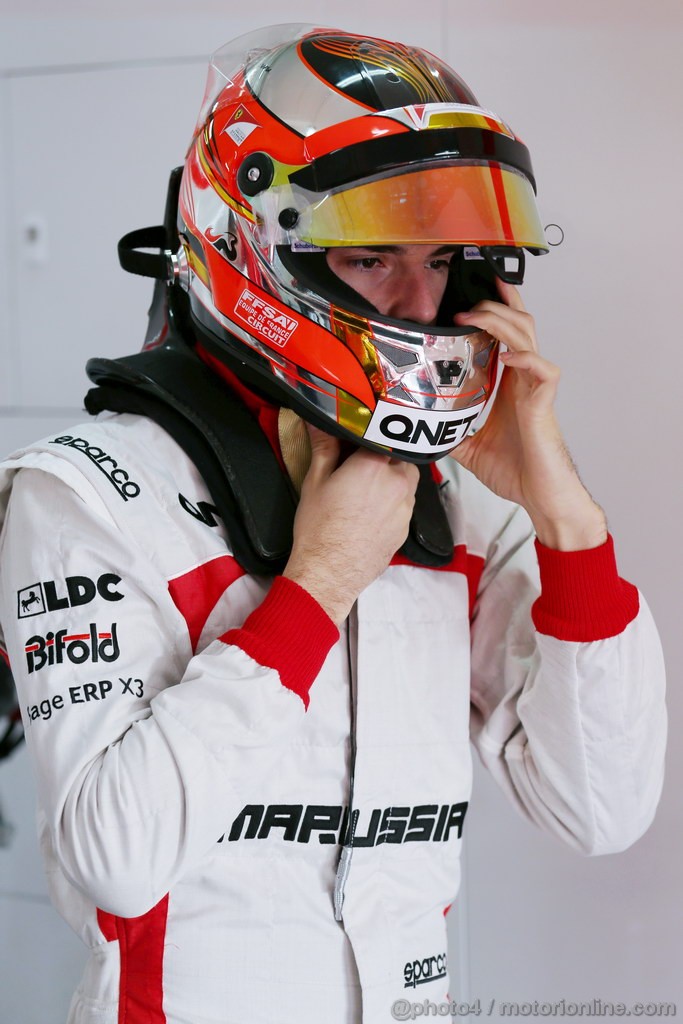 BARCELONA TEST MARZO 2013, Jules Bianchi (FRA) Marussia F1 Team.
02.03.2013. 