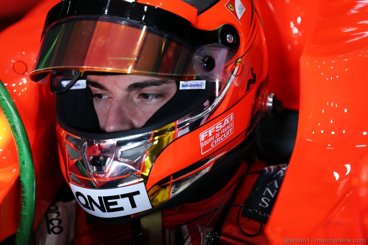 BARCELONA TEST MARZO 2013, Jules Bianchi (FRA) Marussia F1 Team MR02.
02.03.2013. 